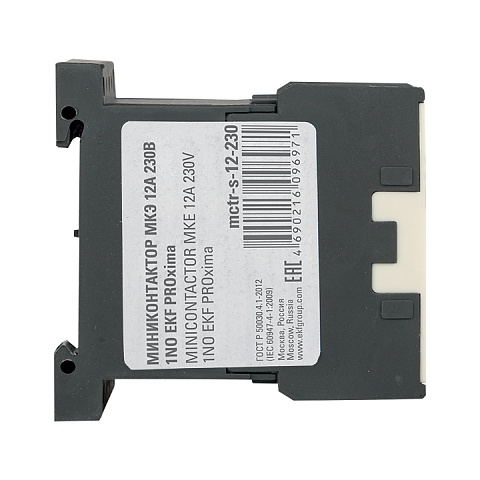 EKF PROxima Миниконтактор МКЭ 12А 230В 1NO
