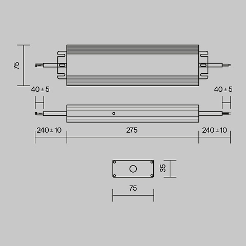 Драйвер Maytoni PSL008-300W-48V-IP67