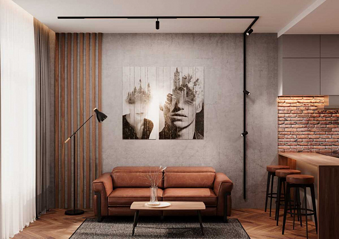 Шинопровод Crystal Lux CLT 0.114 01 L2000 BL