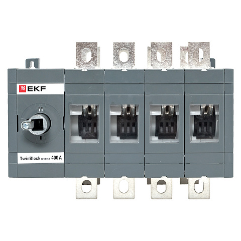 EKF TwinBlock Рубильник 400A 4P реверсивный без рукоятки управления