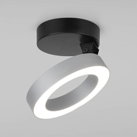Накладной светильник Elektrostandard Spila серебро 12W 4200К (25105/LED)