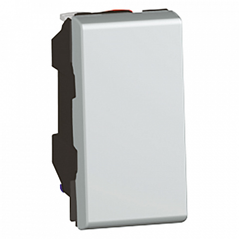 Legrand Переключатель 10AХ 1м алюминий