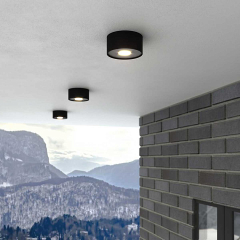 Уличный светодиодный светильник Elektrostandard Light Led 35141/H черный a057470
