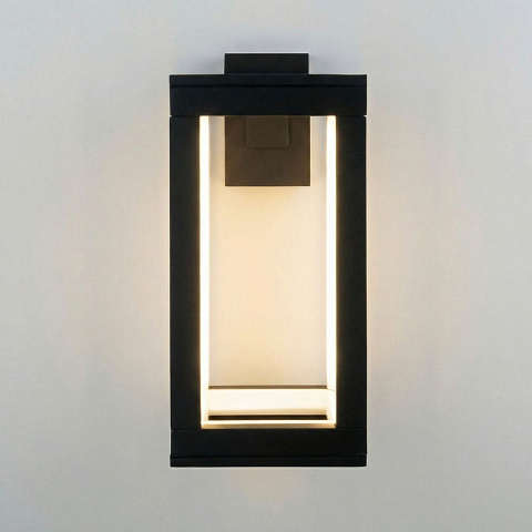 Уличный настенный светодиодный светильник Elektrostandard Frame 1527 TECHNO LED a072090