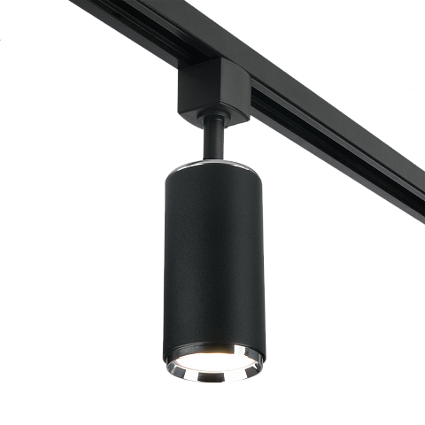 Трековый светильник Elektrostandard Svit GU10 черный/хром MRL 1013 a048166