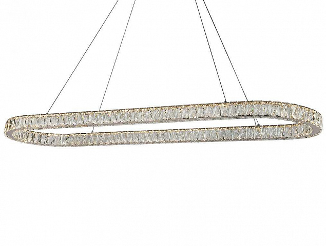 Подвесная люстра Newport 8580/140 C oval chrome
