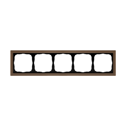 Systeme Electric ArtGallery Pure Органическое стекло Шампань Рамка 5-ая