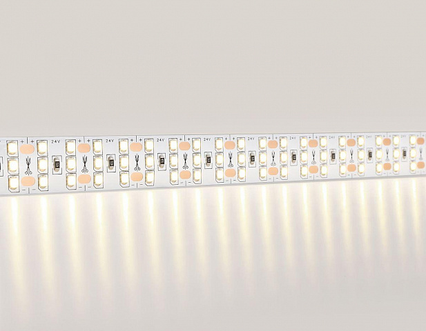 Светодиодная лента Ambrella Light 26W/m 324LED/m 2835SMD теплый белый 5M GS3901