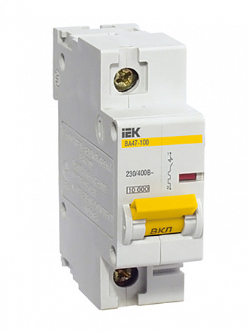IEK KARAT Автоматический выключатель ВА 47-100 1Р 25А 10 кА х-ка С