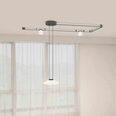 Светильник на шине Denkirs DK5565-WH+BK