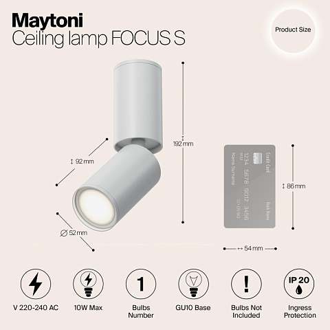 Спот Maytoni C051CL-01W