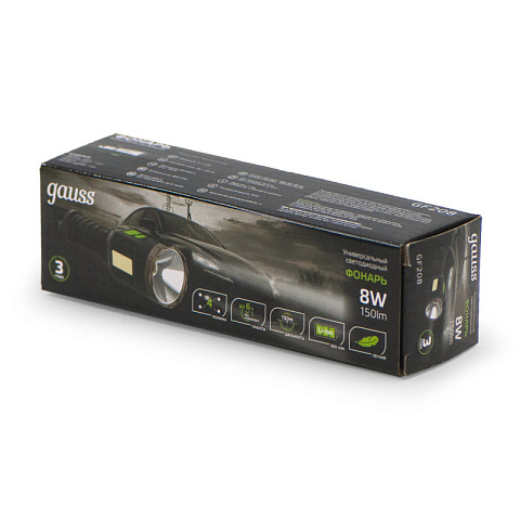Фонарь Gauss GF208