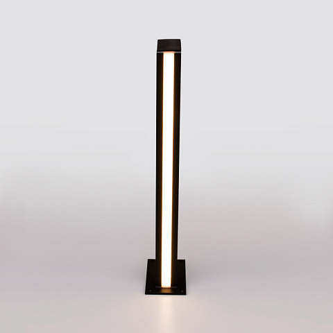 Садово-парковый светильник Elektrostandard 1538 TECHNO LED чёрный