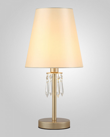 Настольная лампа Crystal Lux RENATA LG1 GOLD