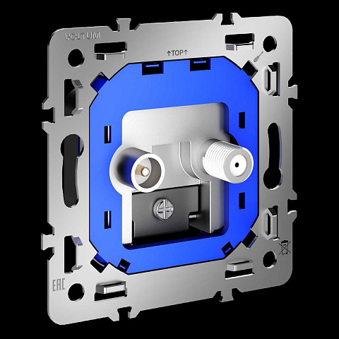 Розетка VOLTUM VLS0604M