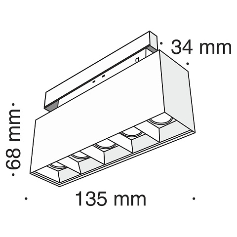 Светильник на шине Maytoni TR014-2-10W3K-B