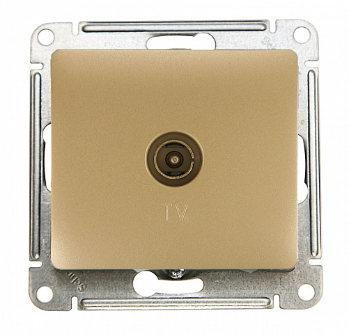 Systeme Electric Glossa Перламутр Розетка TV коннектор
