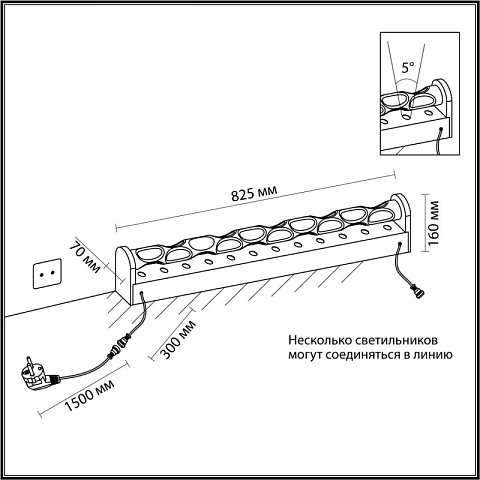 Торшер Odeon Light 7027/16FL