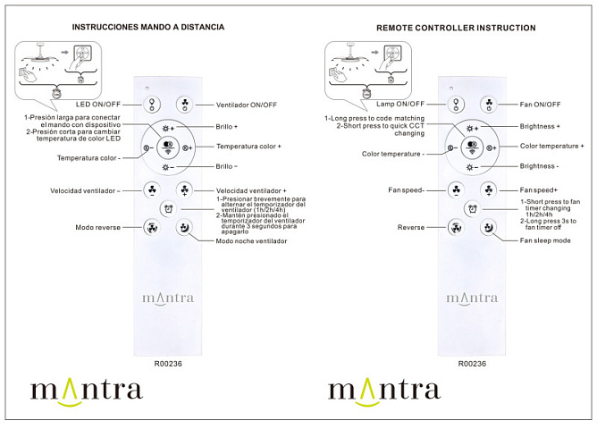 Подвесной светильник Mantra 9549