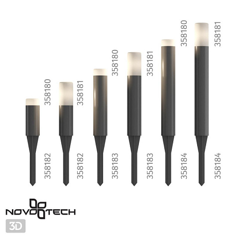 Грунтовый светильник Novotech 358182