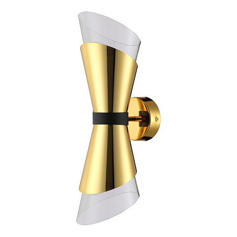 Бра Crystal Lux Gris AP2 Gold