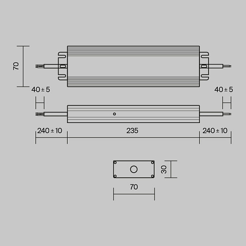 Драйвер Maytoni PSL008-150W-48V-IP67