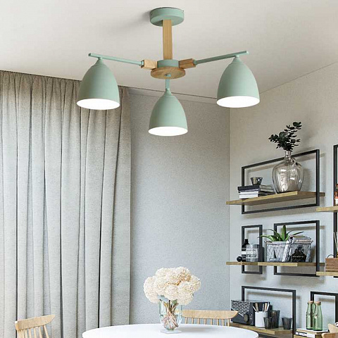Потолочная люстра Imperium Loft Noa 3 Mint 183466-26