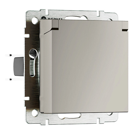 Розетка Werkel W1271204 дымчатый
