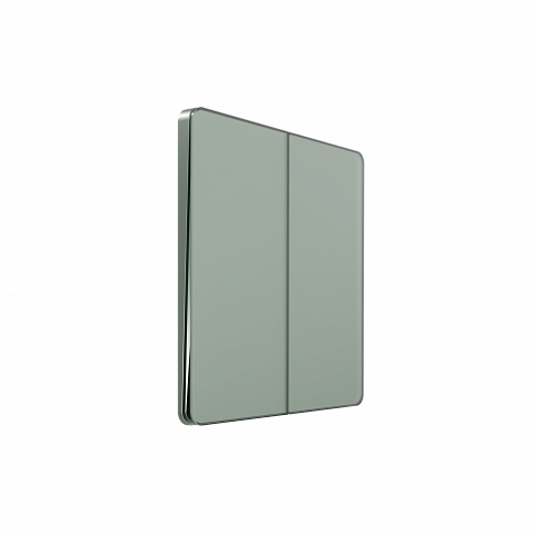 Systeme Electric Systeme Infinity Таежное утро Переключатель перекрестный 2-клавишный, 10А