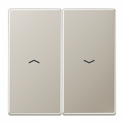 JUNG LS 990 Edelstahl Клавиша 2-ая жалюзийная