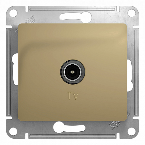 Systeme Electric Glossa Титан Розетка TV коннектор