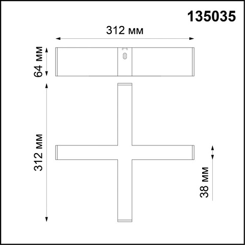 Коннектор Novotech 135035