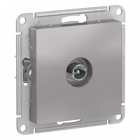Systeme Electric AtlasDesign Алюминий Розетка TV оконечная 1DB, механизм