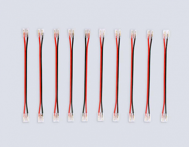 Соединитель гибкий двухсторонний AMBRELLA LIGHT ILLUMINATION COB 12/24V для лент 8/10mm (2 конт.) (10шт. в комплекте) GS7895