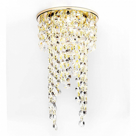 Встраиваемый светильник Ambrella Light K2071 G/CL