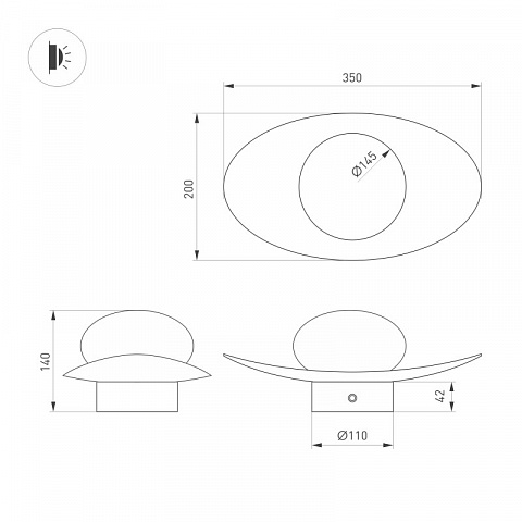 Бра Arlight 057586