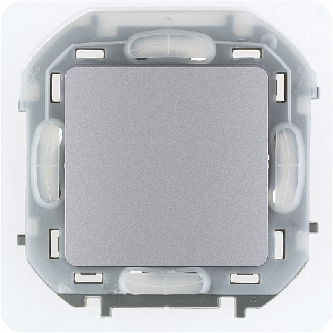 Legrand INSPIRIA Алюминий Переключатель IP44 - 10 AX - 250 В