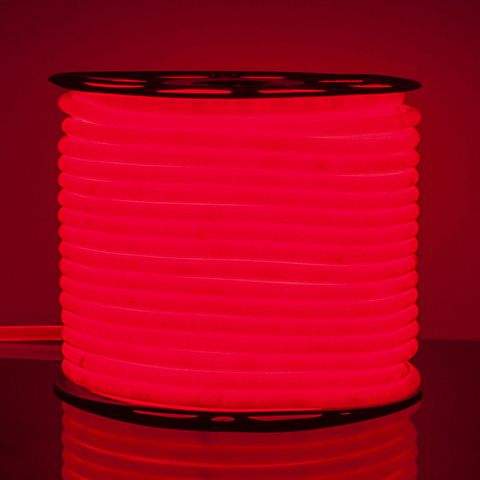 Гибкий неон Elektrostandard Гибкий неон LS003 9.6W 144Led 2835 IP67 16mm красн
