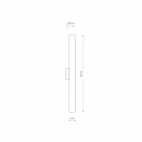 Подсветка для зеркал Nowodvorski Ice Tube Led S 8118