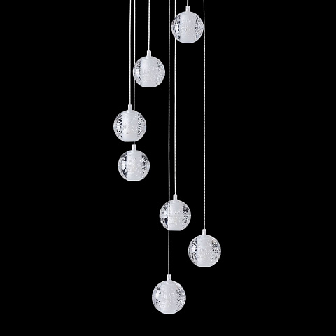 Каскадная люстра Crystal Lux GASPAR SP9 D300 WHITE