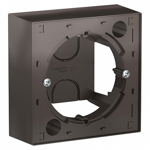Systeme Electric AtlasDesign Мокко Коробка для наружного монтажа