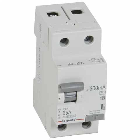 Legrand RX3 УЗО 2P 300мА 25А (AC)