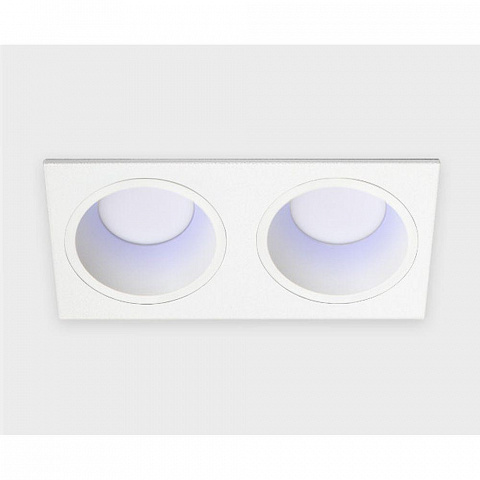 Встраиваемый светильник Italline IT08-8013 white 4000K 2 шт + IT08-8015 white