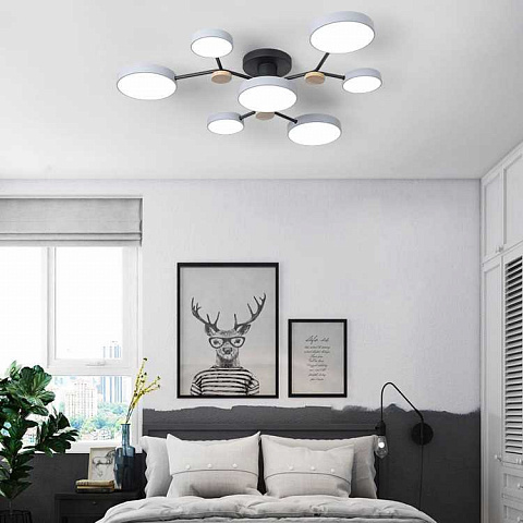 Потолочная люстра Imperium Loft Gamma D98 White 223762-23