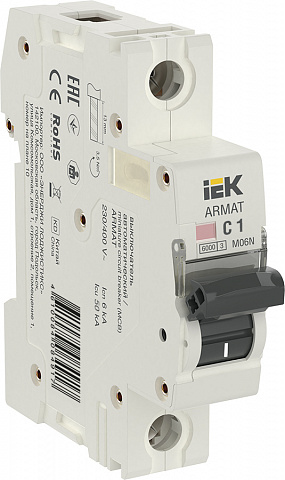 IEK ARMAT Автоматический выключатель M06N 1P C 1А