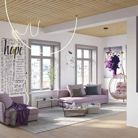 Подвесной светильник Odeon Light 4399/40CL