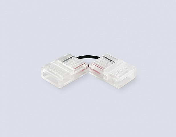 Соединитель угловой AMBRELLA LIGHT ILLUMINATION COB 12/24V для лент 12mm (2 конт.) (10шт. в комплекте) GS6871