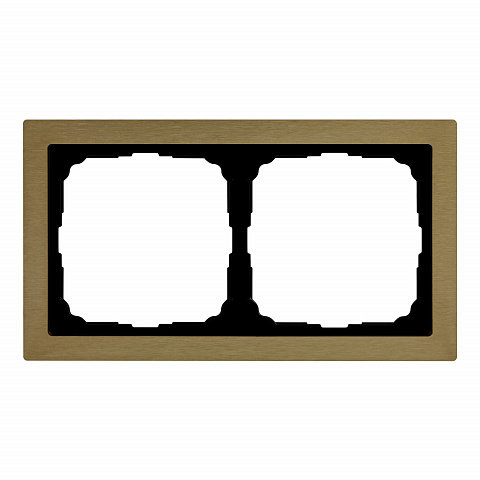 Systeme Electric ArtGallery Pure Металл Латунь Рамка 2-ая