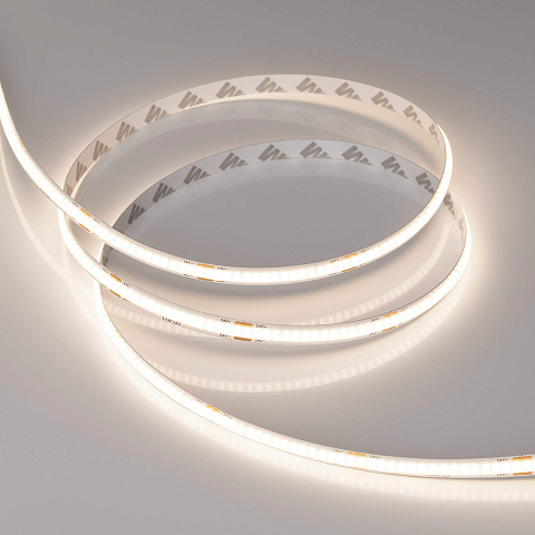 Светодиодная лента Arlight 8W/m 320LED/m COB дневной белый 5M 039021