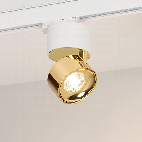 Светильник SP-PLURIO-TRACK-4TR-R77-9W Day4000 (WH-BRS, 36 deg, 230V) Arlight 038100